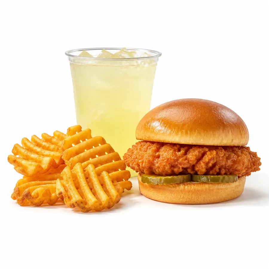 Sandwich meal from the Chick-fil-A menu